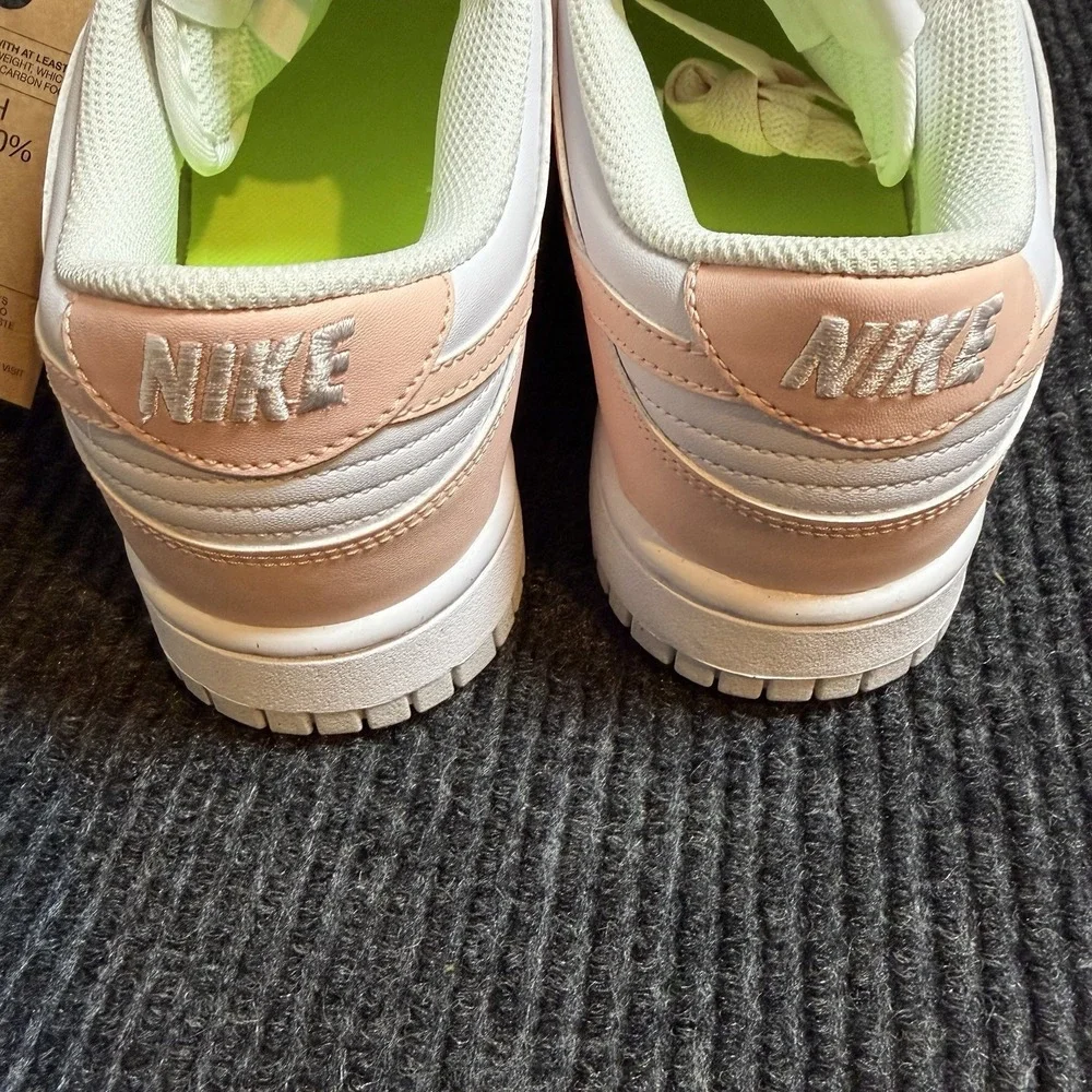 Size 8.5 Nike Dunk Low Next Nature Pale Coral Pink Unworn Tennis Shoes Sneakers - Picture 2 of 8